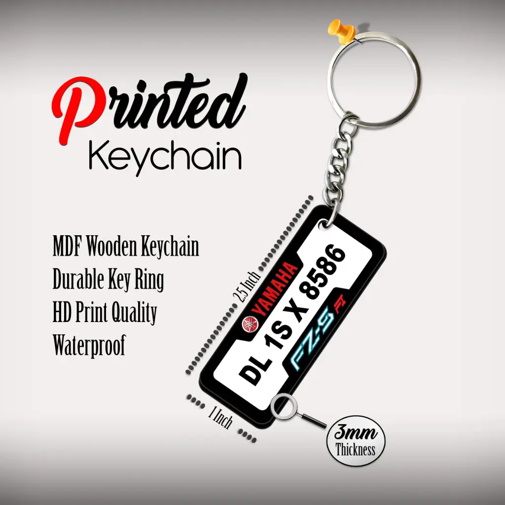 Personalized Photo keychain